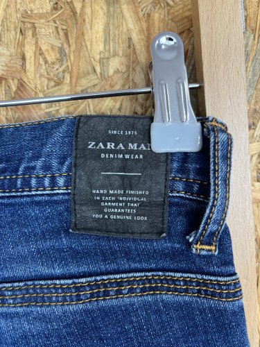 Pánské džíny ZARA s podílem bavlny a elastanu
