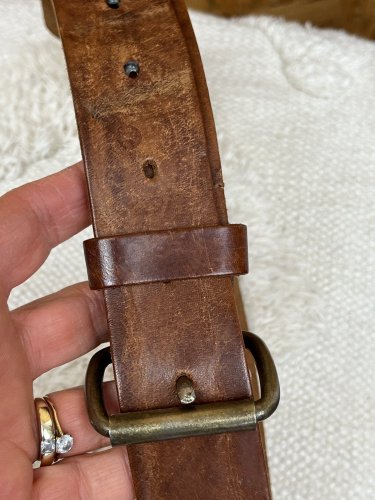 Kožený pásek Made in Germany 100 % kůže