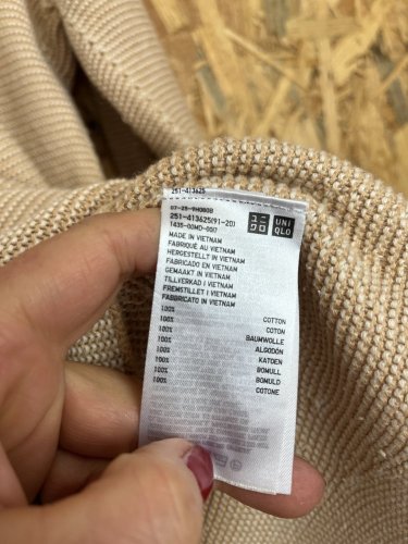 Bavlněný svetr Uniqlo 100 % bavlna