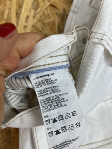 Pánské kalhoty Tommy Hilfiger 100 % bavlna