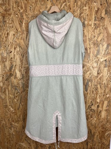 Přírodní kabát Repeat 55 % len 45 % bavlna