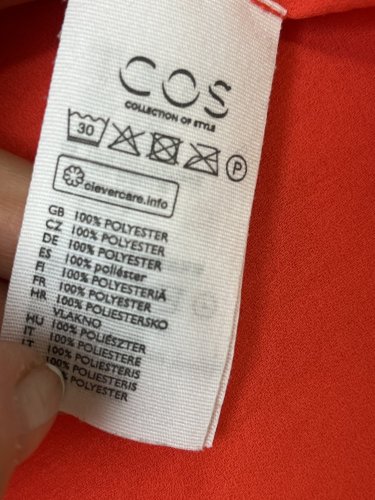 Krásná tunika COS 100 % polyester