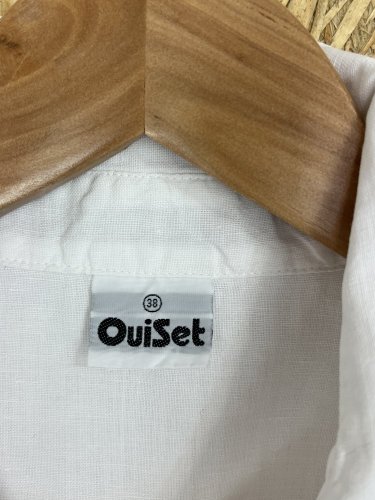 Oversize košile OuiSet 60 % len 40 % bavlna