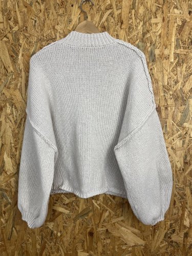 Oversize kardigan Made in Italy s podílem vlny a polyamidu