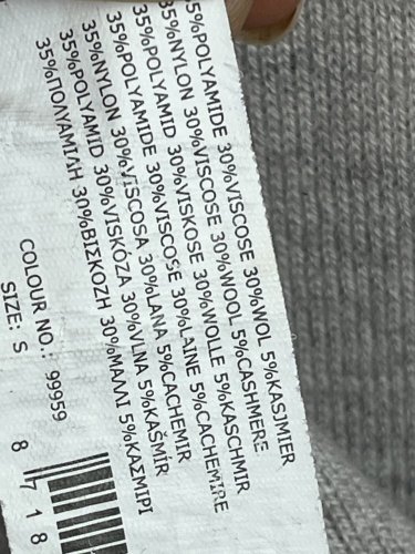 Šaty YAYA Women 30 % vlna 5 % kašmír