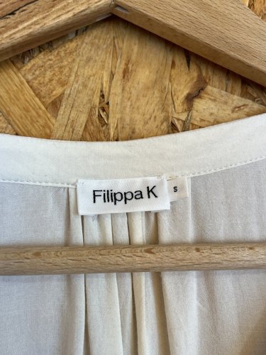 Přírodní tunika Filippa K s podílem bavlny a viskozy