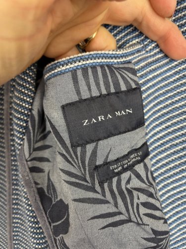 Pánské sako ZARA 100 % bavlna