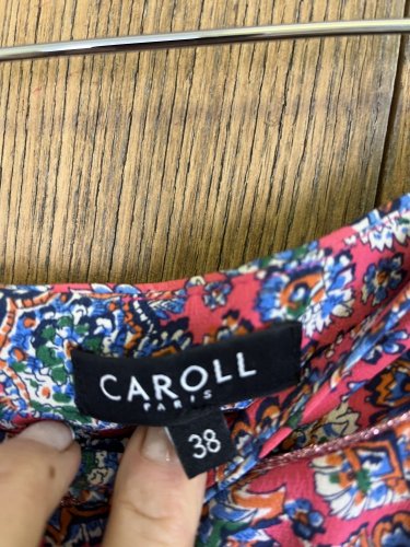 Hedvábná sukně Caroll 100 % hedvábí