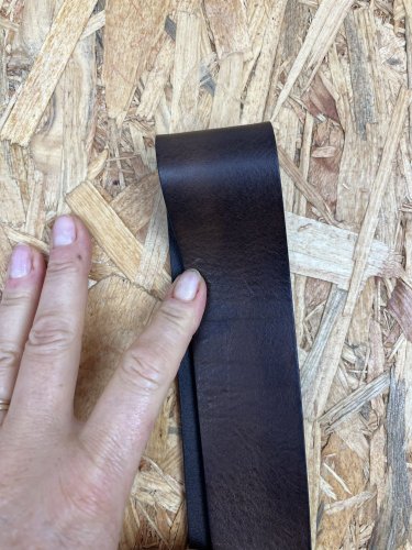 Kožený pásek H&M 100 % kůže