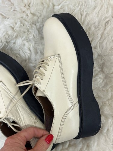 Kožené boty ZARA 100 % kůže