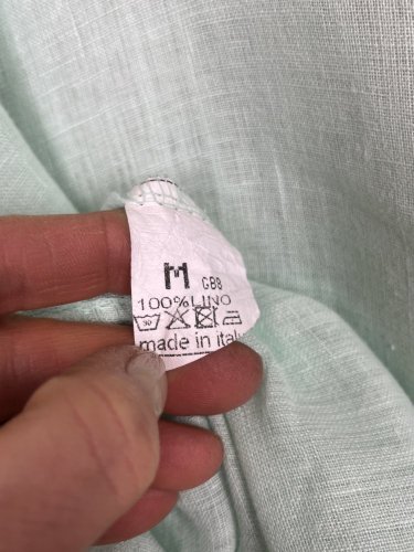 Lněná tunika Made in Italy 100 % len