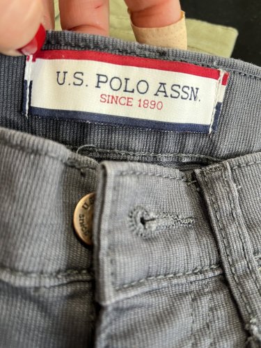 Pánské kalhoty U.S. Polo Assn. 98 % bavlna