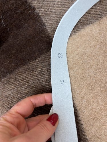 Kožený pásek s.Oliver 100 % kůže