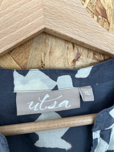 Košilové šaty Made in India 100 % bavlna