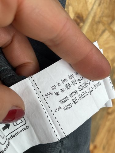 Pánská košile ZARA 55 % len 45 % viskoza