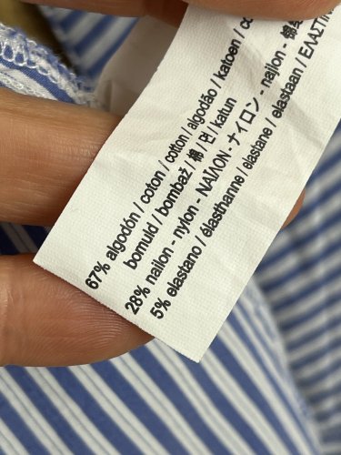 Prodloužená košile ZARA 67 % bavlna