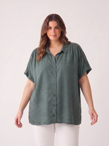 Oversize košile Terra&Sky 100 % lyocel