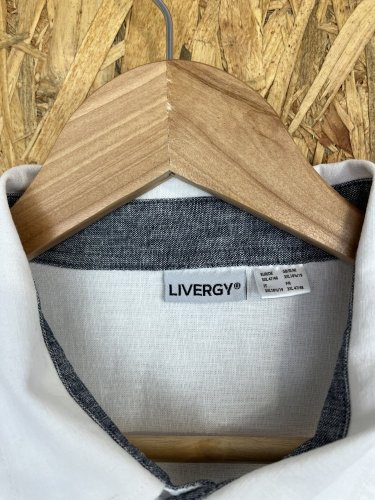 Pánská košile Livergy 55 % len 45 % bavlna