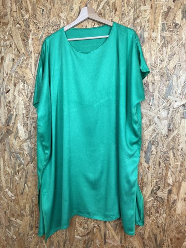 Oversize šaty Made in Italy s podílem bavlny a viskozy