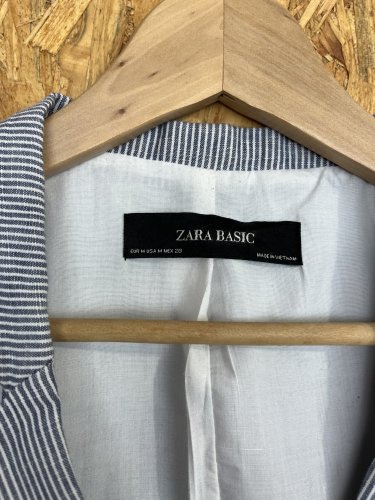 Sako ZARA s podílem bavlny a lnu