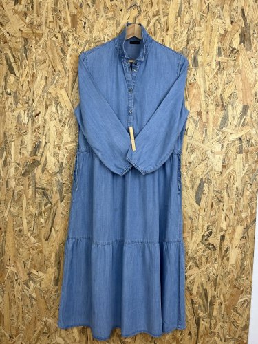Riflové šaty Barbara Lebek 100 % bavlna