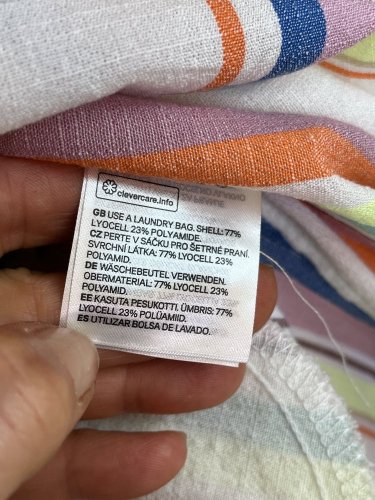 Oversize šaty H&M  77 % lyocel
