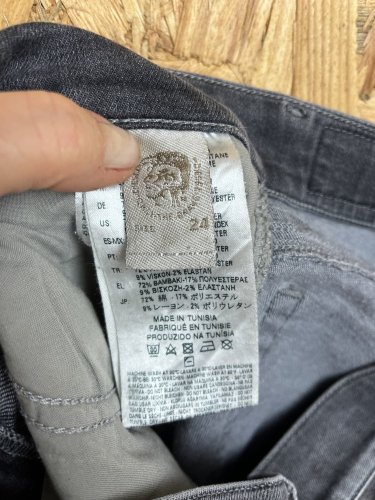 Skinny džíny Diesel 72 % bavlna