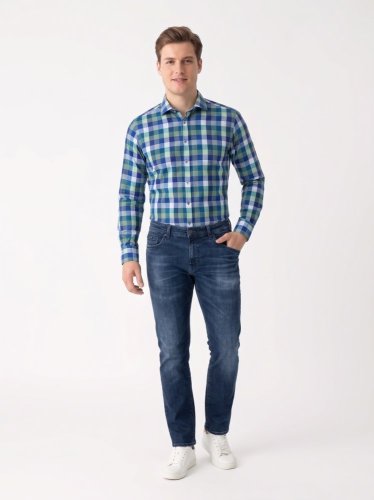 Skinny džíny Hugo Boss 92 % bavlna
