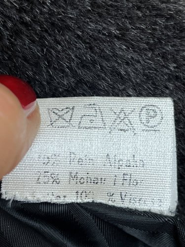 Luxusní kožich Hawela 75 % alpaka 25 % mohér