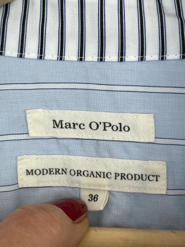 Košilové šaty Marc O`Polo 100 % bavlna