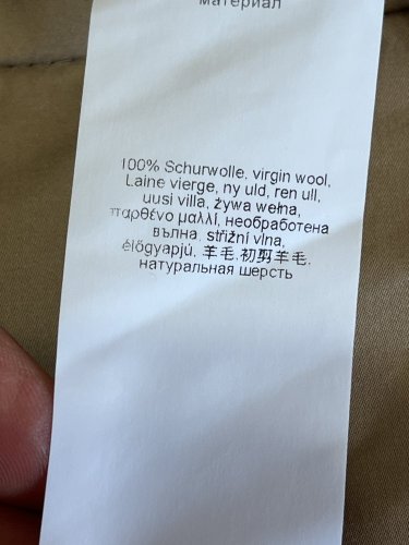 Vlněné kalhoty Van Laack 100 % vlna