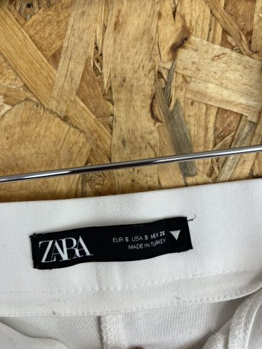 Elastické kalhoty ZARA 52 % bavlna