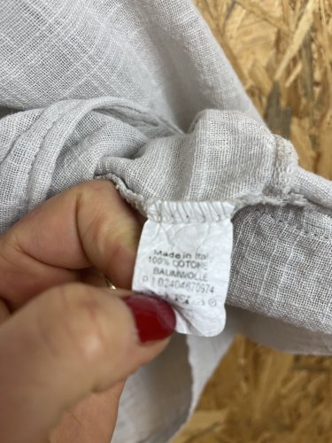 Oversize tunika Made in Italy 100 % bavlna