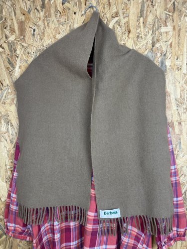 Vlněný šál Barbour 100 % vlna