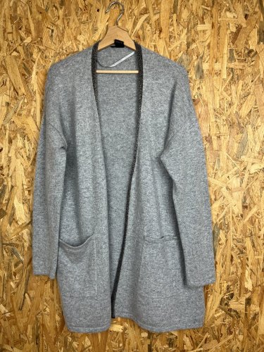 Prodloužený kardigan s.Oliver 50 % vlna 15 % modal