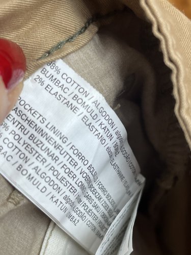 Pánské kalhoty Mango 98 % bavlna