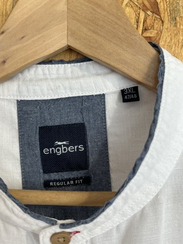 Pánská košile Engbers 60 % len 40 % bavlna