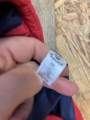 Dětská bunda Topomini 100 % polyester