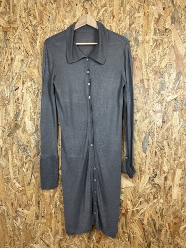 Prodloužený kardigan Made in Italy 85 % viskoza 15 % kašmír