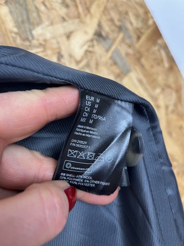 Vlněná košile H&M 63 % vlna