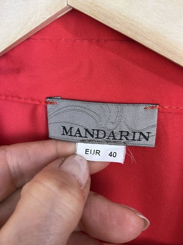 Košile Mandarin 100 % polyester