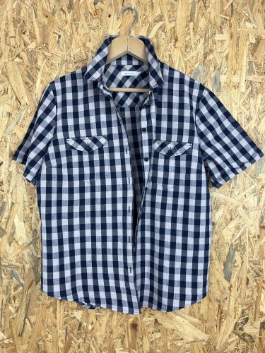 Přírodní košile Hessnatur 50 % len 50 % bavlna