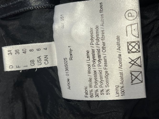 Vlněná sukně More & More 60 % vlna