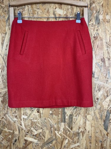 Vlněná sukně Esprit 60 % vlna