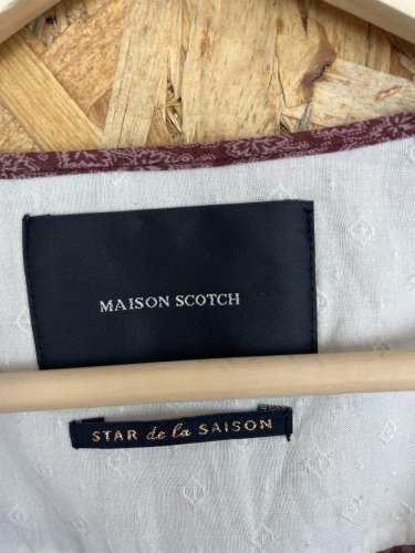 Bavlněná tunika Maison Scotch 100 % bavlna