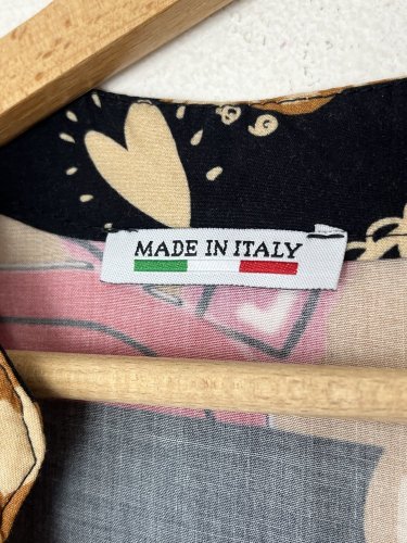 Krásná tunika Made in Italy 100 % viskoza