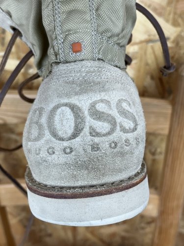 Pánské kožené boty Hugo Boss 100 % kůže