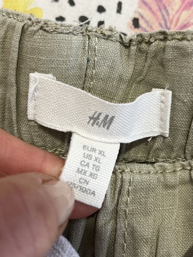 Pánské kalhoty H&M 100 % bavlna