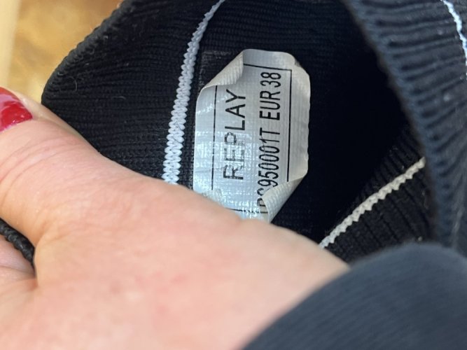 Tenisky Replay s podílem kůže a polyurethanu