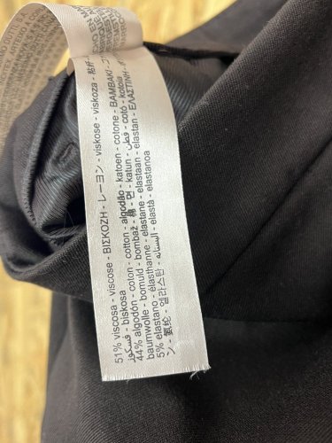 Kalhoty Massimo Dutti 51 % viskoza 44 % bavlna